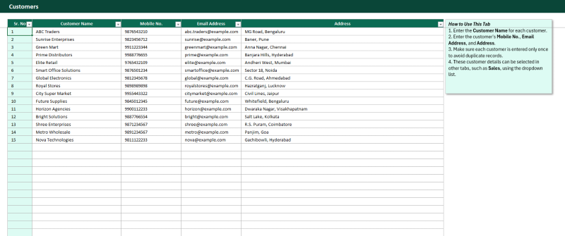 Inventory Management System in Excel - Image 3
